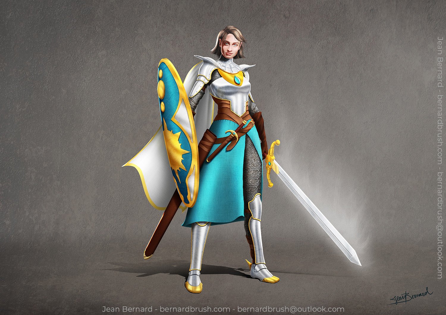 Character - Paladin of Light - Jean Bernard