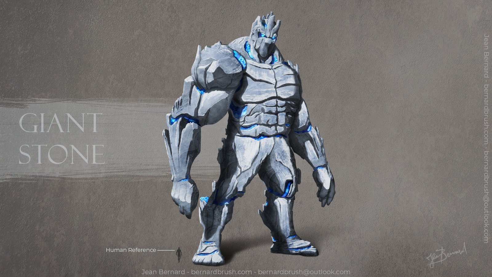 Creature Final - Giant Stone - Jean Bernard
