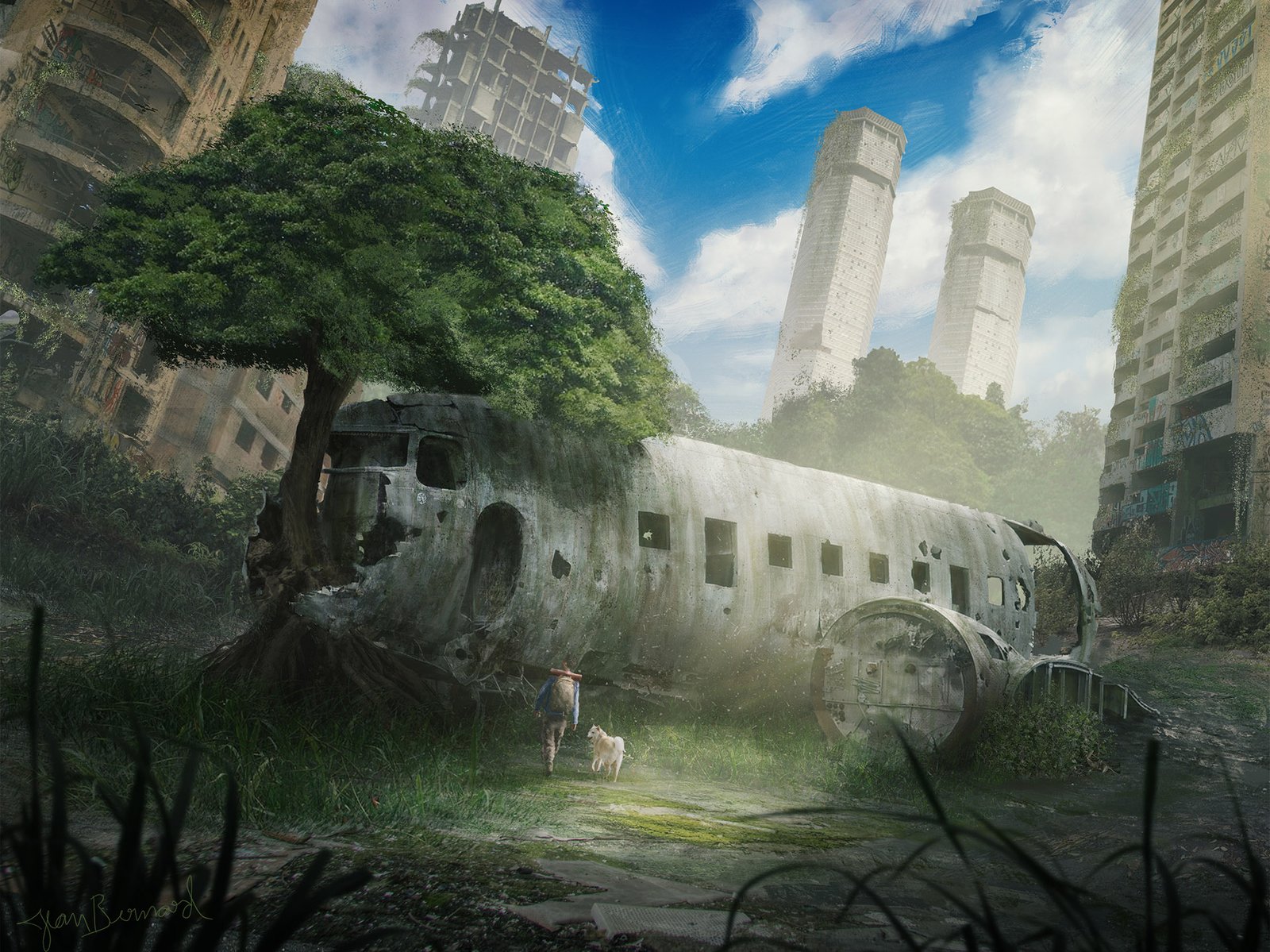 Post Apocalyptic World - Jean Bernard - Bernard Brush