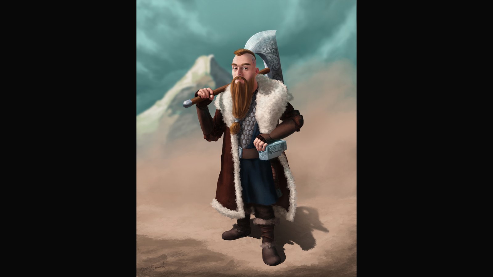 The Dwarf - Bernard Brush