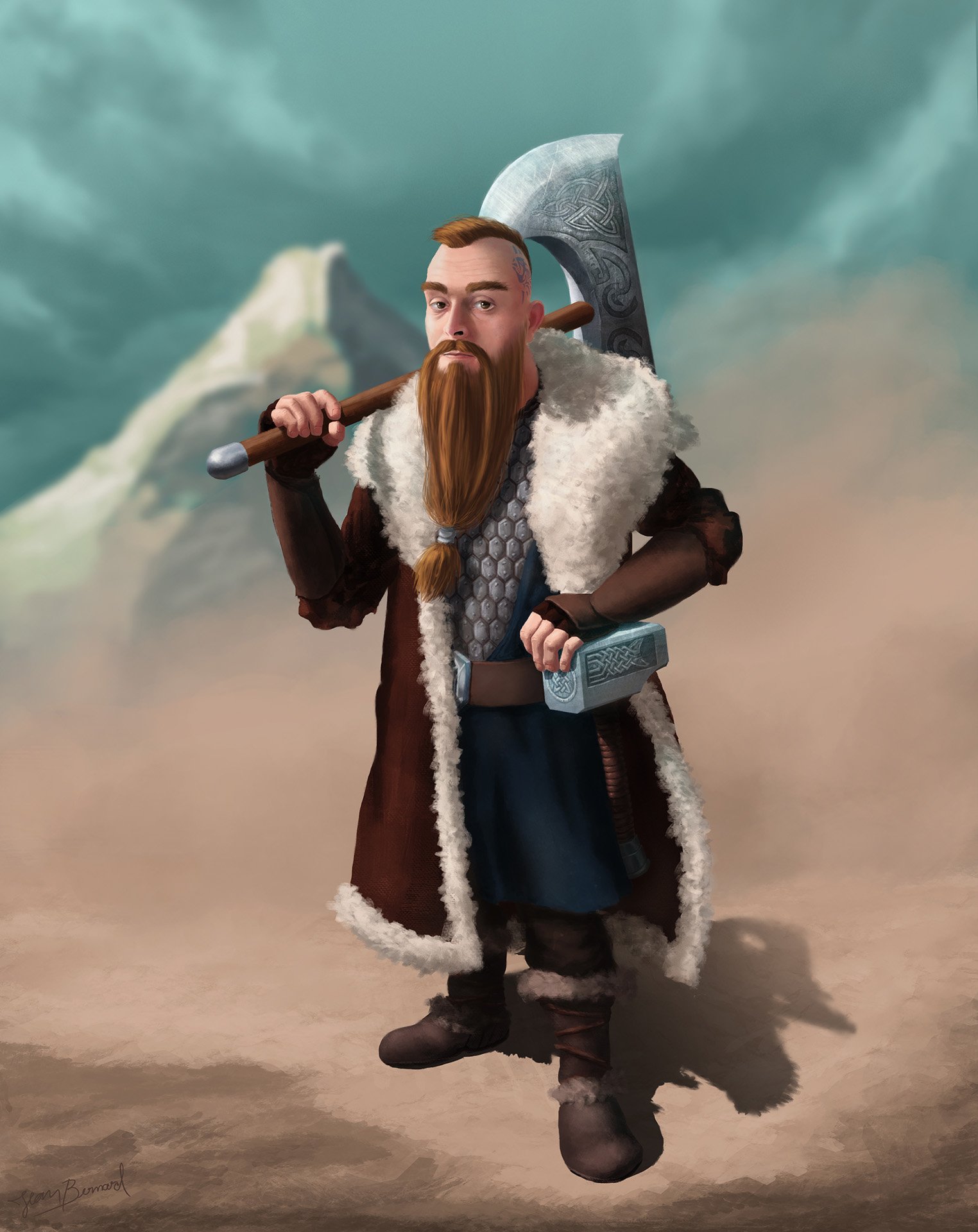 The Dwarf - Jean Bernard - Bernard Brush