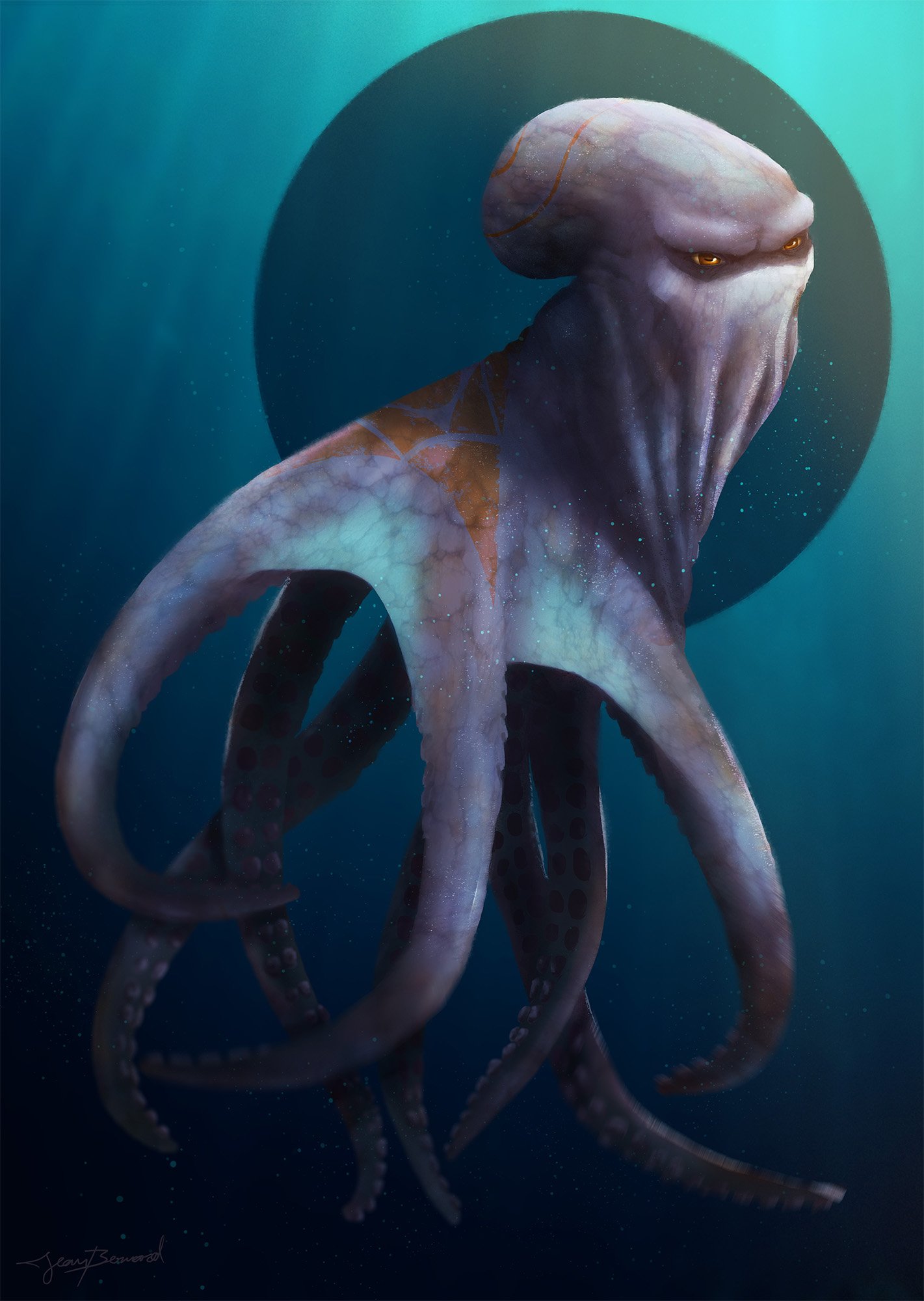 The Octopus - Jean Bernard - Bernard Brush